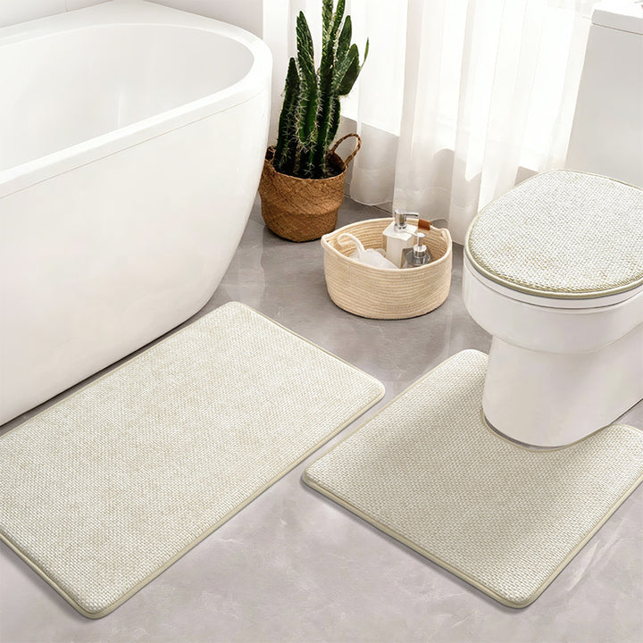 Rutschfester Badezimmer Teppich Set