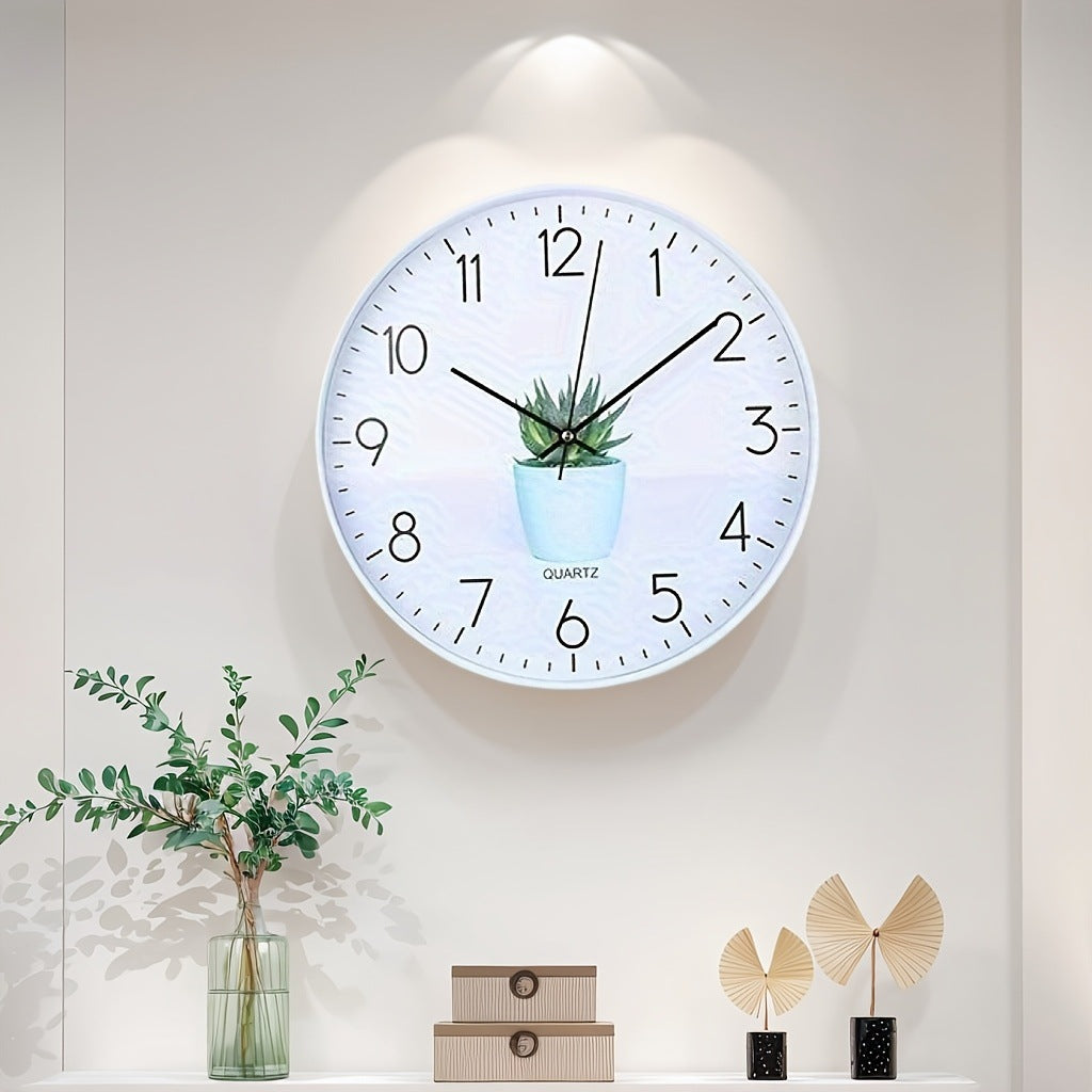 Minimalistische Wanduhr Karnz