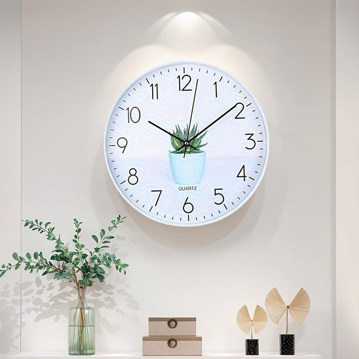 Minimalistische Wanduhr Karnz