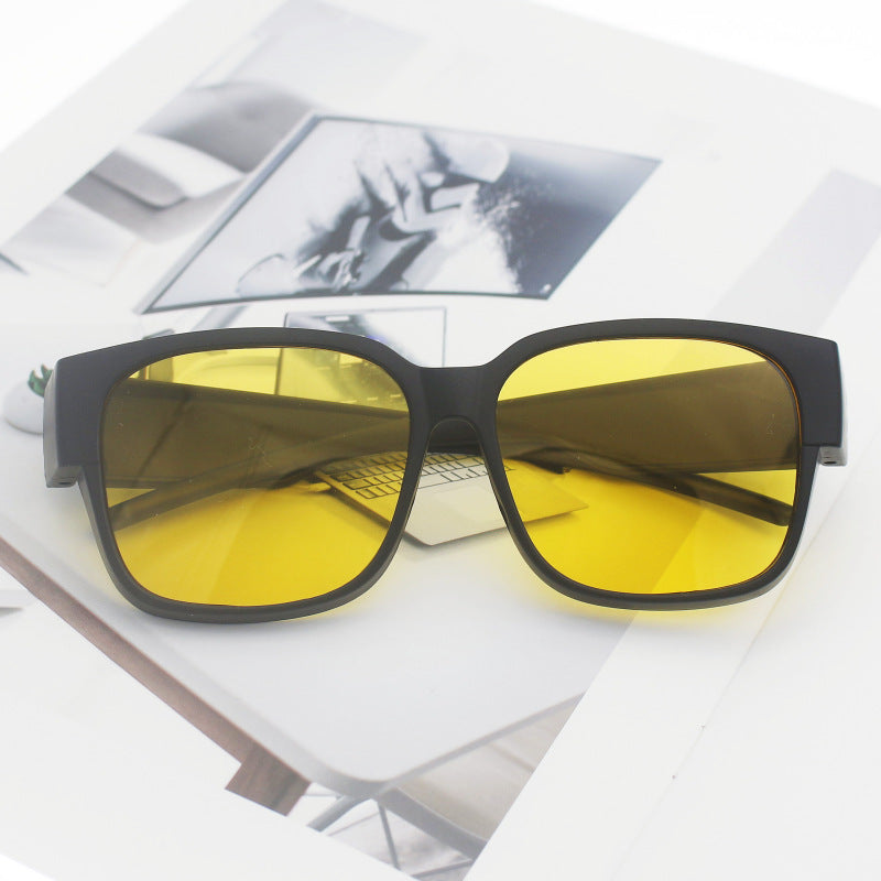 Damen oversized Sonnenbrille mit geometrischem Design Karnz