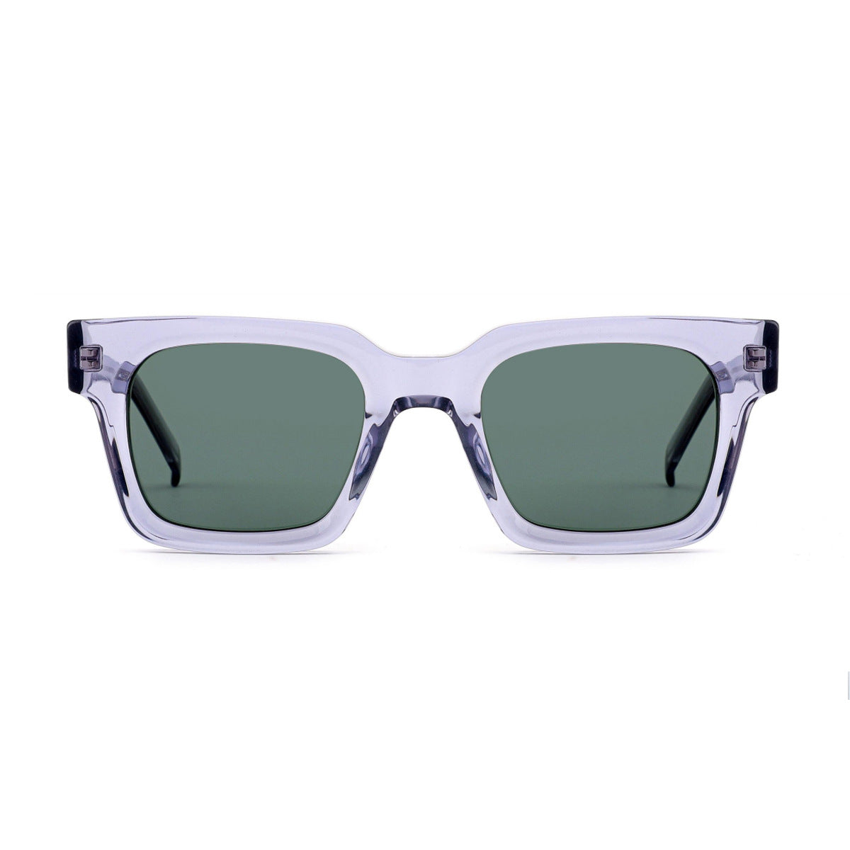 Damen modische Sonnenbrille mit markantem geometrischen Design und UV-Schutz Karnz