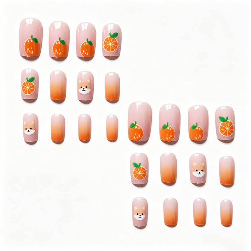 Spielerische Tier- und Obst-Nagelkunst