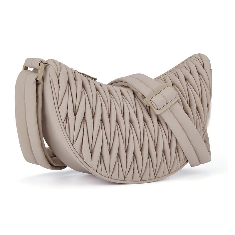 Modische Schultertasche mit Innovativem Steppdesign Karnz
