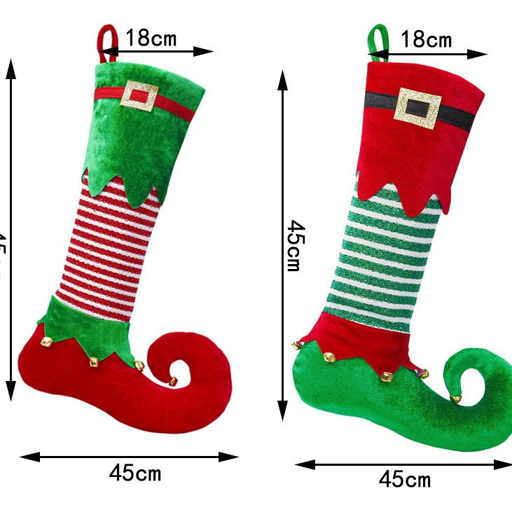 Festlicher Weihnachtsstrumpf