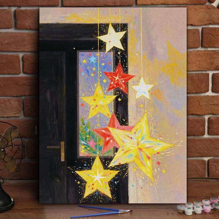 Buntes Ballon-Themen-Leinwandkunst-Druck Karnz