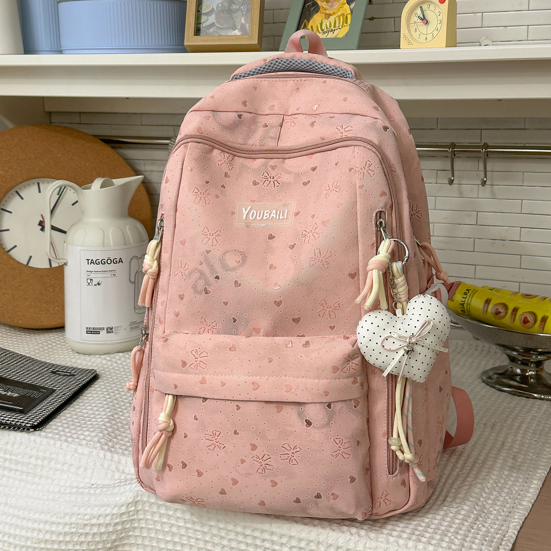 Stilvolle floral-geprägte Rucksack Karnz