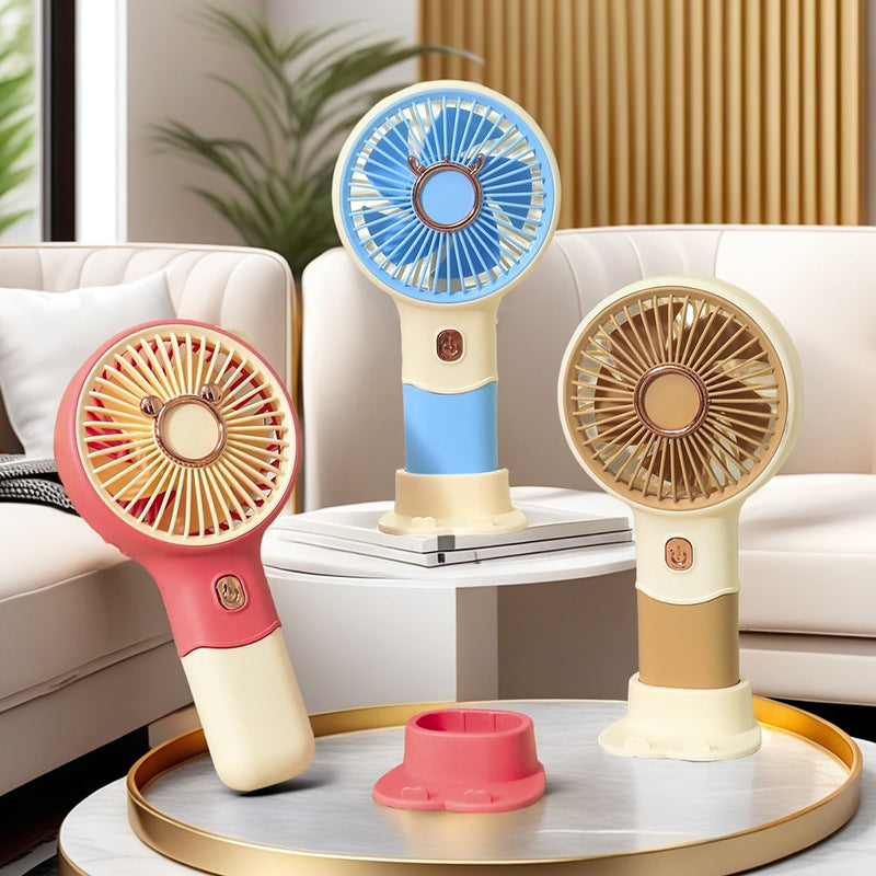 Damen Tragbarer Handventilator mit innovativem Tierdesign Karnz