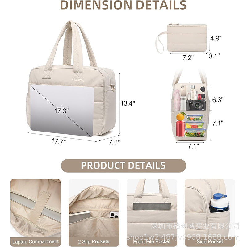 Isolierte Lunch-Tote-Tasche mit abnehmbarem Kühler Karnz