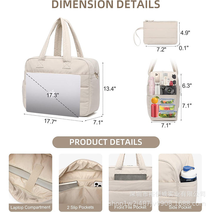 Isolierte Lunch-Tote-Tasche mit abnehmbarem Kühler Karnz