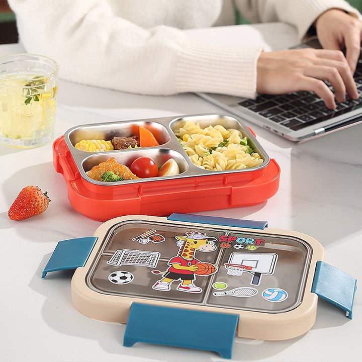 Sport-Themen Multi-Fach Bento Lunchbox