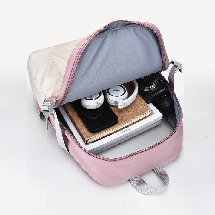 Stylischer Rucksack mit zwei Fächern Karnz