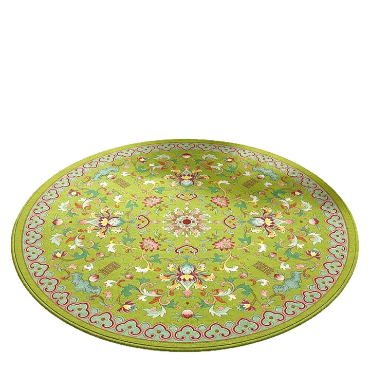 Runder Vintage Teppich