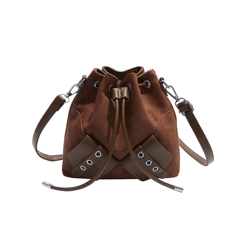 Suede Bucket Bag Karnz