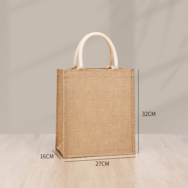 Umweltfreundliche Jute-Tragetasche Karnz