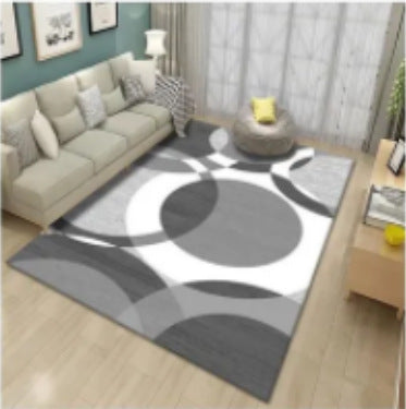 Geometrisch gemusterter Teppich Karnz