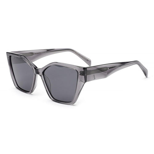 Damen Sonnenbrille im modernen, asymmetrischen Design mit polarisierenden Gläsern Karnz