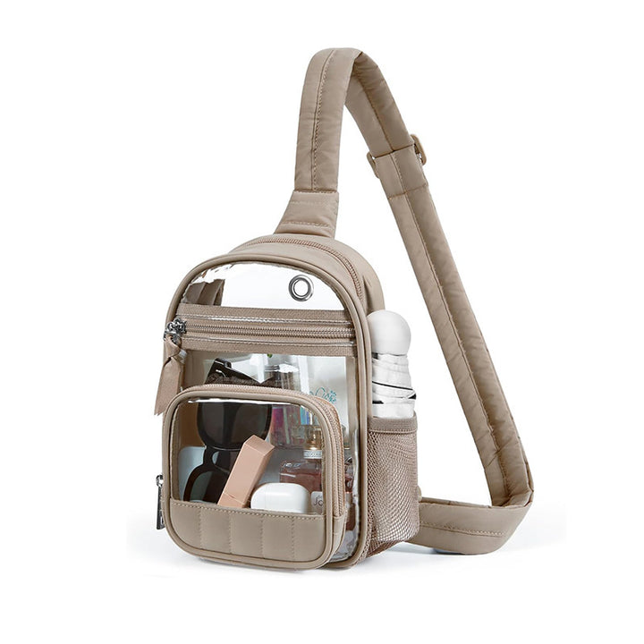 Multifunktionale Transparente Sling-Tasche Karnz