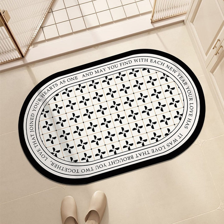 Inspirational Quote Area Mat
