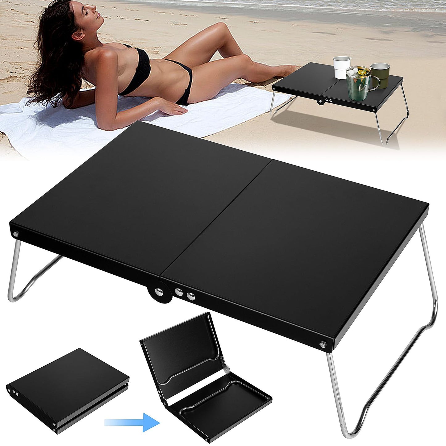 Unisex faltbarer Tisch Karnz