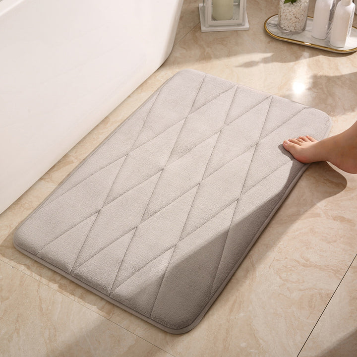 Gepolsterte Memory Foam Badmatte