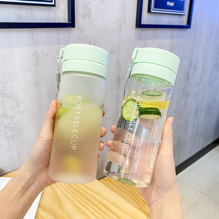 Damen Trinkflasche mit innovativem Deckel Karnz