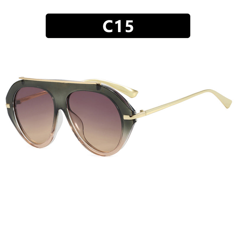 Damen Sonnenbrille im eleganten Hexagon-Design Karnz