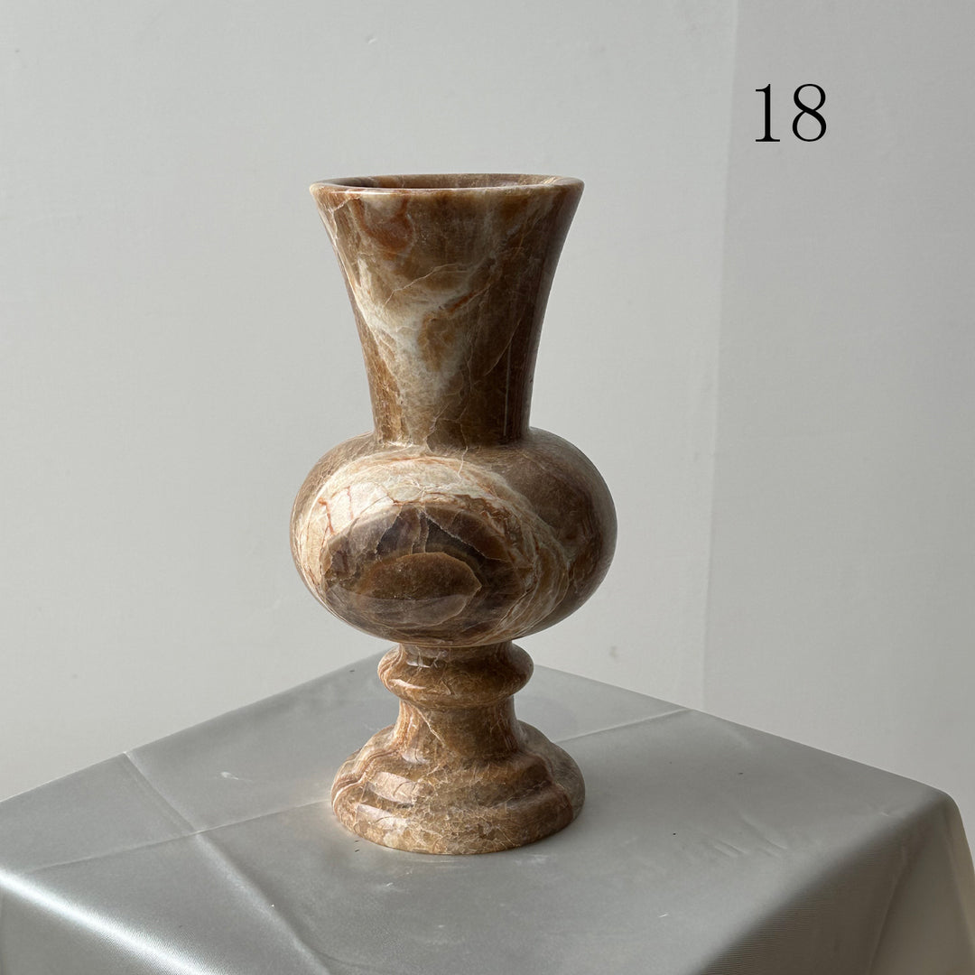 Elegante dekorative Marmorvase