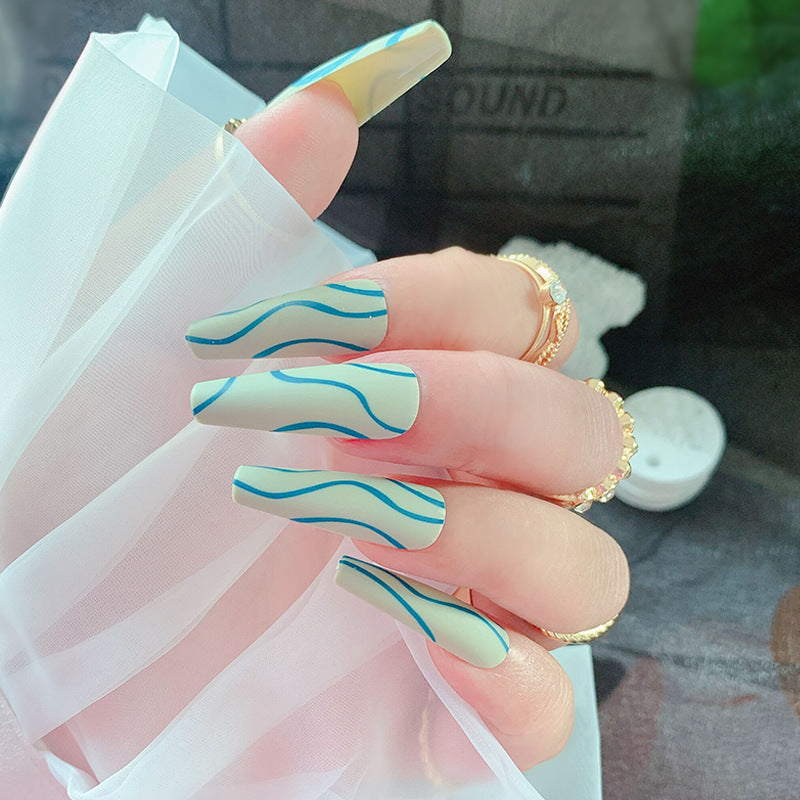 Künstlerische Lange Nageldesigns