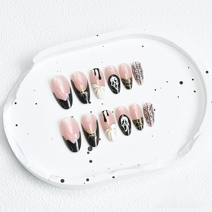 Vielseitiges Press-On Nagelset Karnz