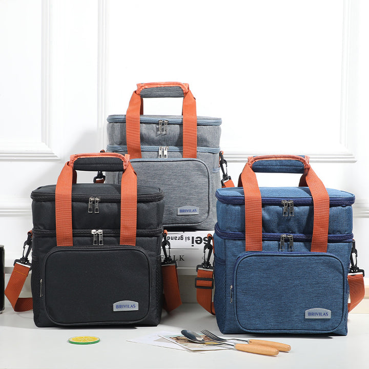 Multi-Fächer-Isolierte Lebensmittel Kühlertasche Karnz