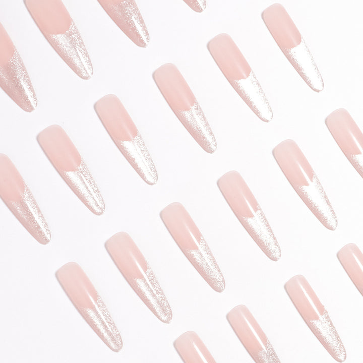 Premium Glamouröse Stiletto Press-On Nägel Karnz