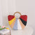 Damen Handgefertigte Basttasche mit buntem Design Karnz