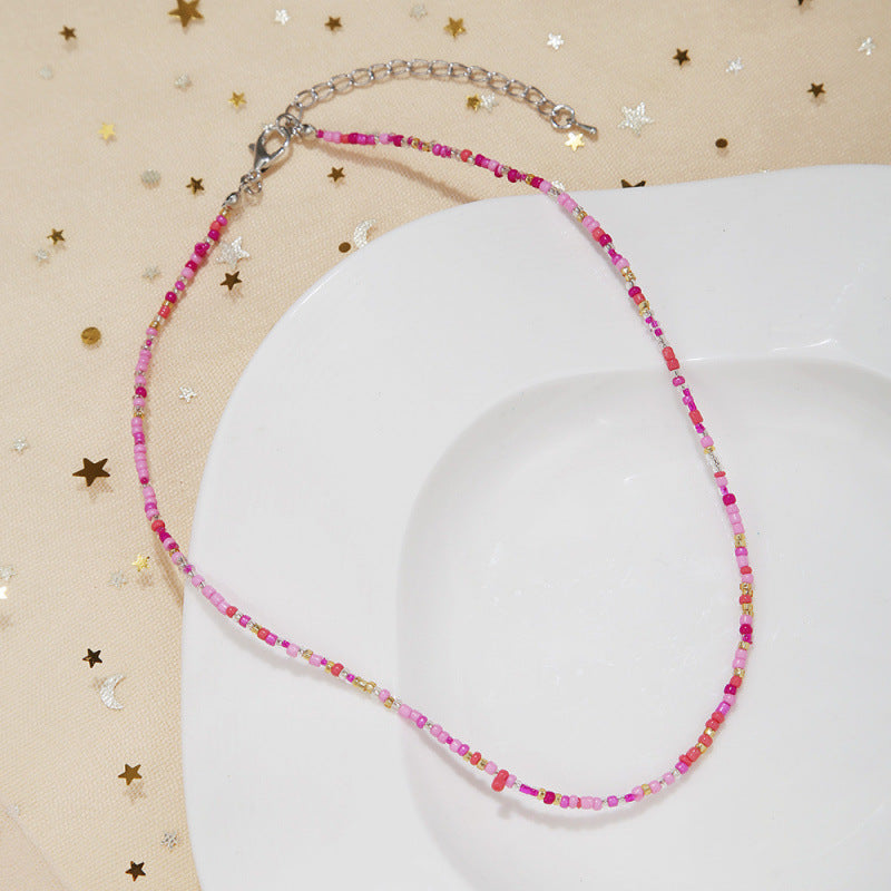 Handgefertigtes Perlen Choker Halsband Karnz