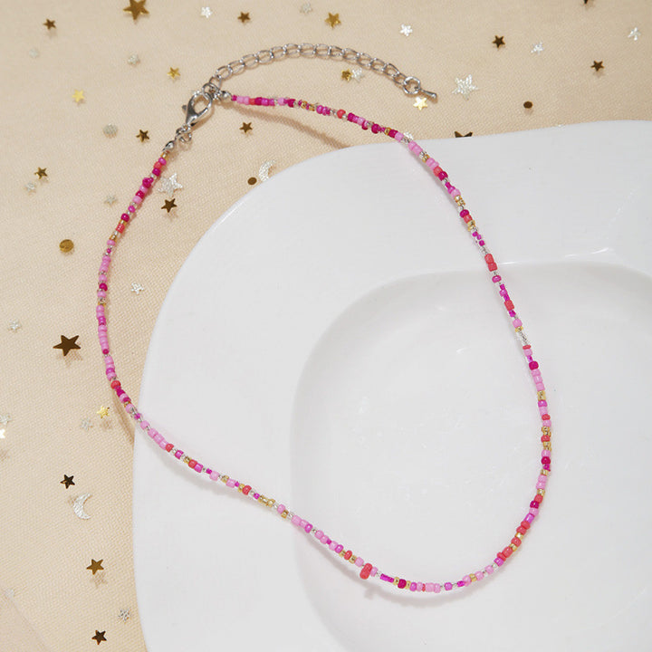 Handgefertigtes Perlen Choker Halsband Karnz