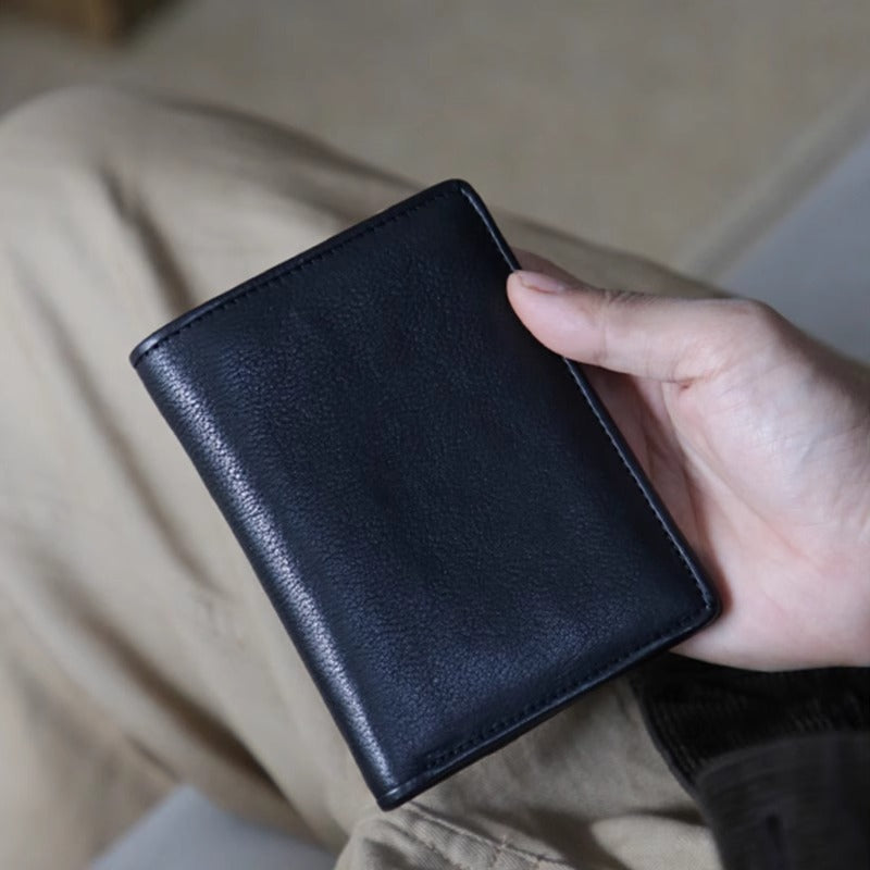 Premium strukturiertes Leder Kartenetui Karnz