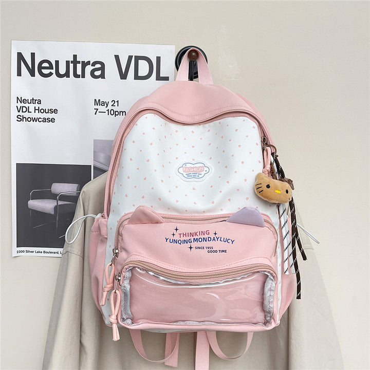 Süßer Katzenohren-Rucksack