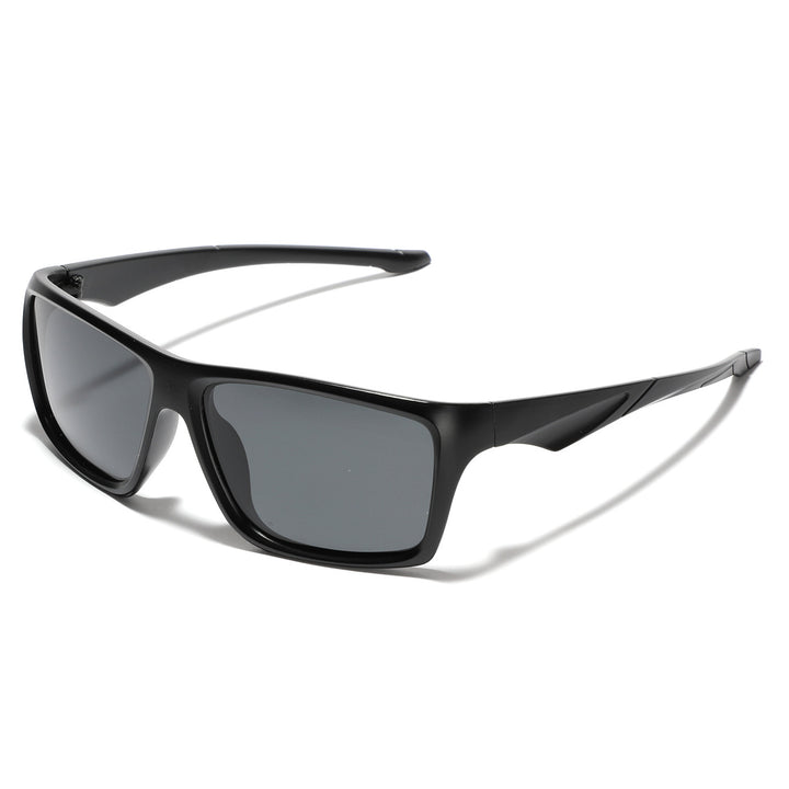 Damen sportliche Sonnenbrille mit robustem Rahmen und UV-Schutz Karnz