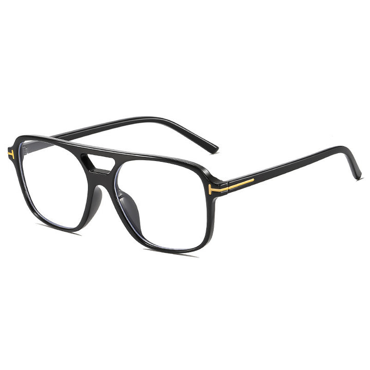 Moderne geometrische Rahmenbrille Karnz
