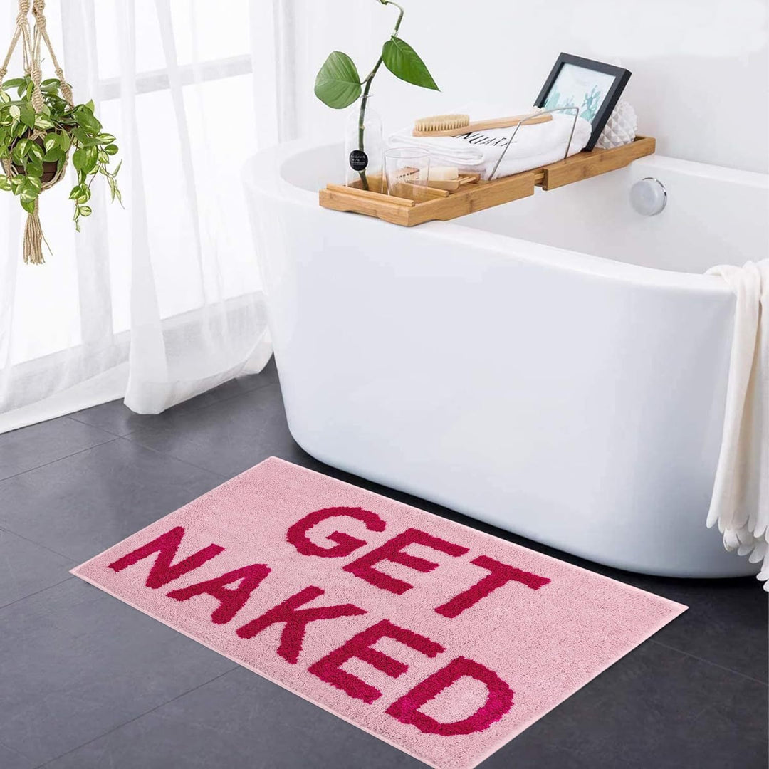 Verspielt Dekorativer Badteppich