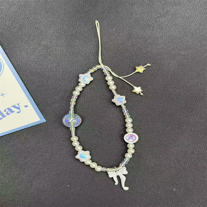 Verspielte Perlen Charm Brillenband Karnz