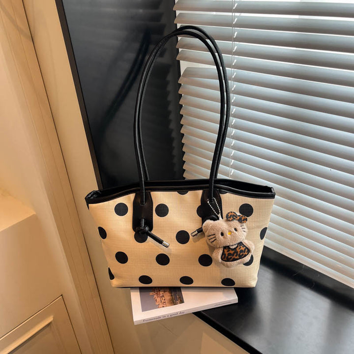 Punktierte Handtasche