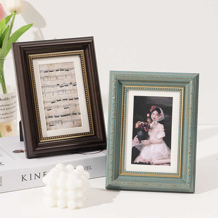 Eleganter Floral Artwork Displayrahmen