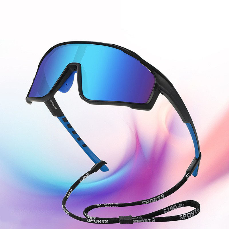 Unisex Sportliche Radbrille mit phototropen Gläsern und aerodynamischem Design Karnz