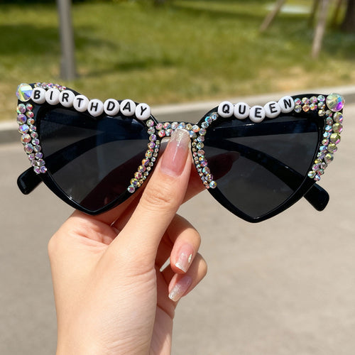 Dekorative Katzenauge-Sonnenbrille Karnz