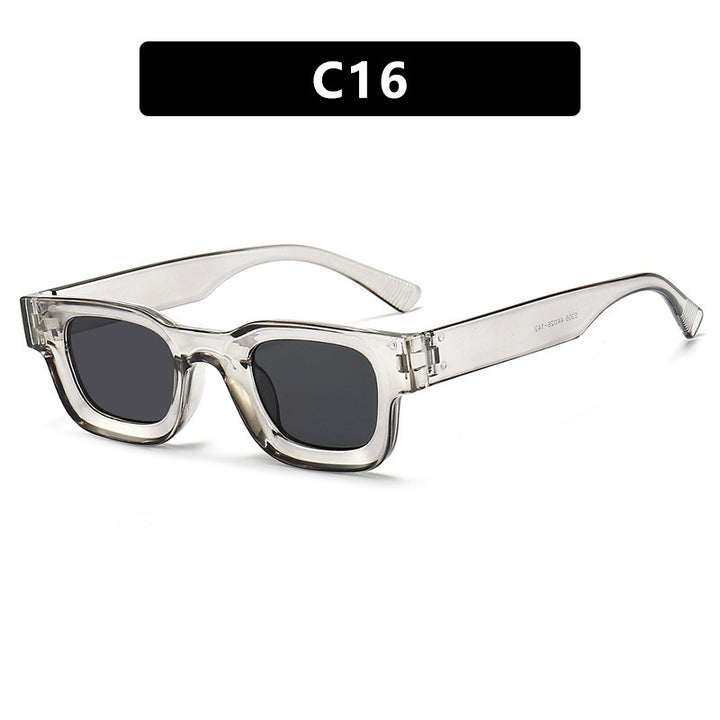 Damen modische Sonnenbrille im eleganten, kantigen Design Karnz