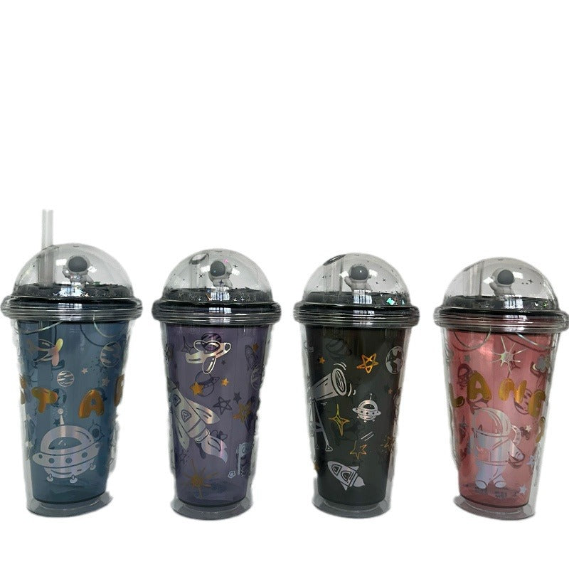 Damen Isolierte Trinkflasche mit kreativem Astronauten-Design Karnz