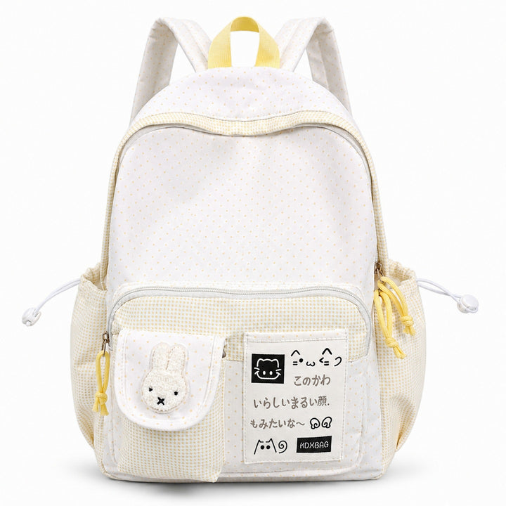 Verspielt gepunkteter Rucksack Karnz