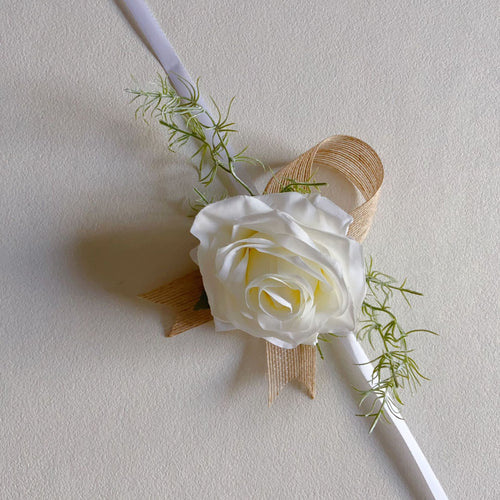 Elegante florale Haarschleife
