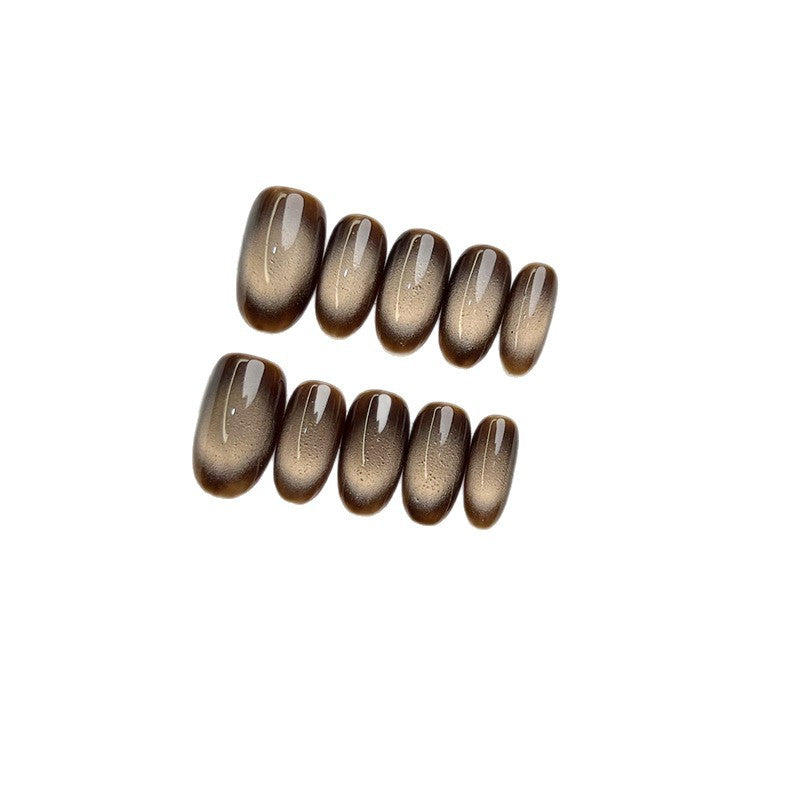 Elegantes Farbverlauf-Nailtip-Set