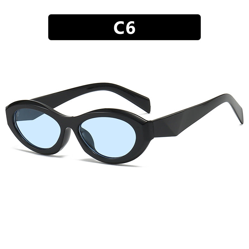 Damen elegante Cat-Eye Sonnenbrille mit schützendem UV-Filter und modischem Rahmen Karnz